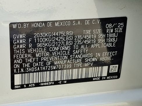 Certified 2025 Acura ADX A-Spec FWD image 29