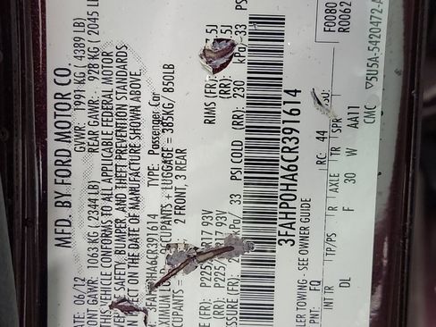 Used 2012 Ford Fusion SE image 32