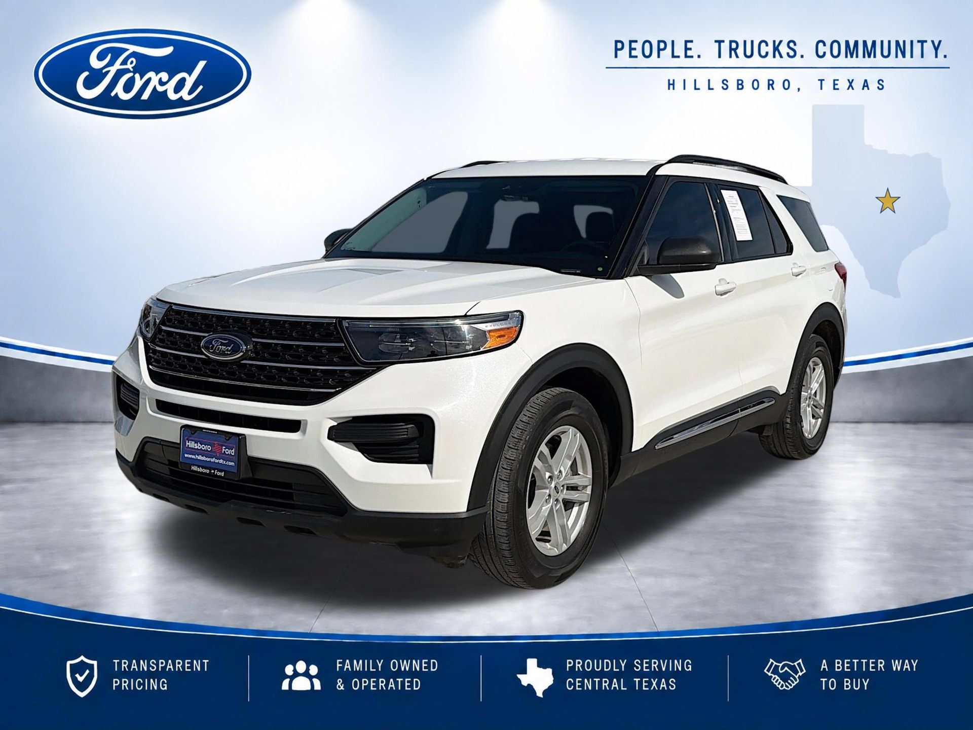 Used 2023 Ford Explorer XLT RWD image 1