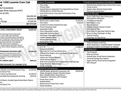 Used 2020 RAM 1500 Laramie image 3