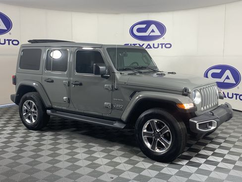 Used 2021 Jeep Wrangler Unlimited Sahara AWD/4WD image 1