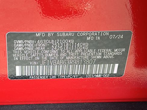 Used 2024 Subaru WRX AWD/4WD image 31