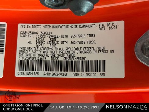 Used 2023 Toyota Tacoma TRD Pro AWD/4WD image 60