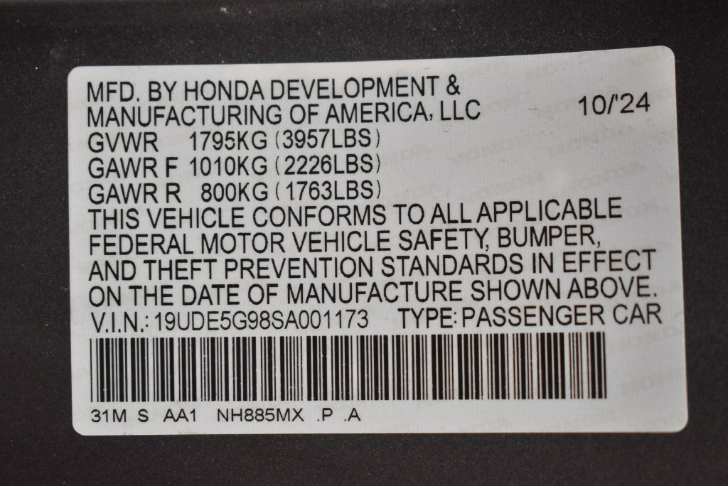 Used 2025 Acura Integra Type S FWD image 35