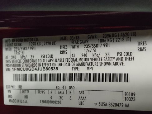 Used 2018 Ford Escape SE image 33