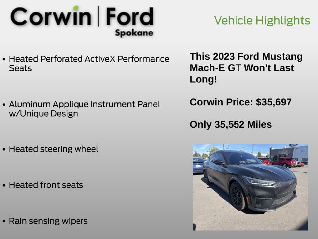 Certified 2023 Ford Mustang Mach-E GT w/ GT Performance Edition AWD/4WD image 12