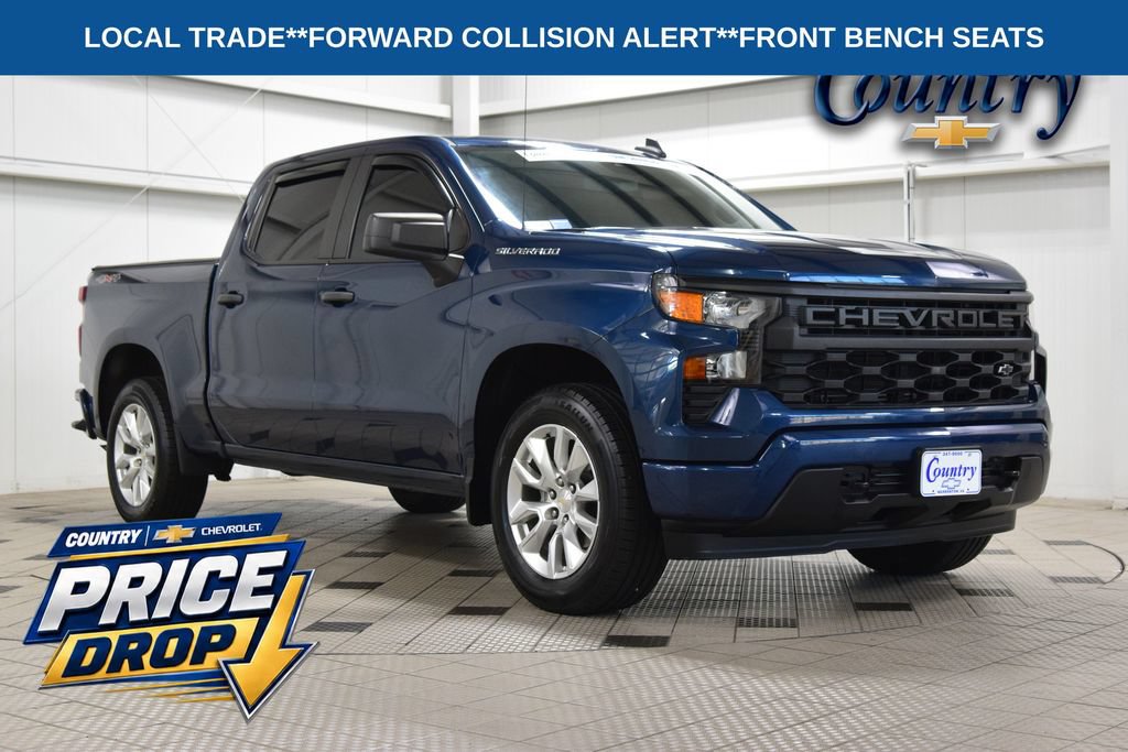 Used 2023 Chevrolet Silverado 1500 Custom AWD/4WD image 1