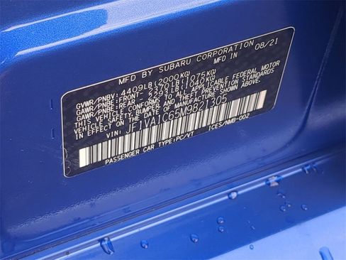 Used 2021 Subaru WRX Premium image 32