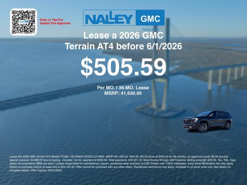 New 2026 GMC Terrain AT4 AWD/4WD image 3