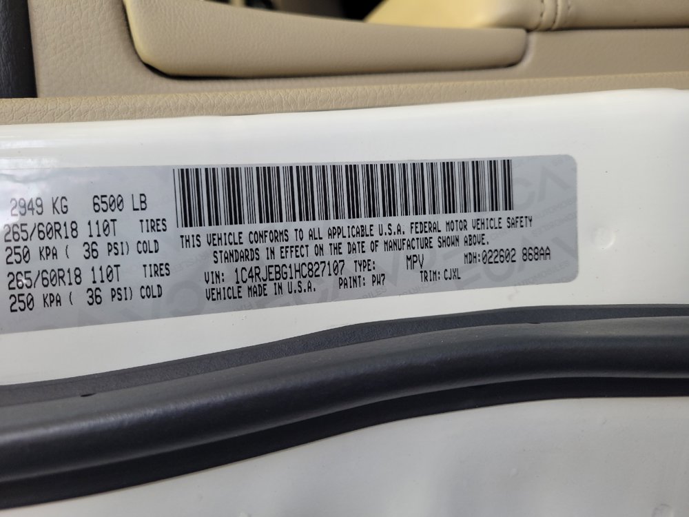 Used 2017 Jeep Grand Cherokee Limited RWD image 33