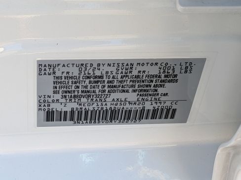 Used 2024 Nissan Sentra SR w/ SR Premium Package image 34