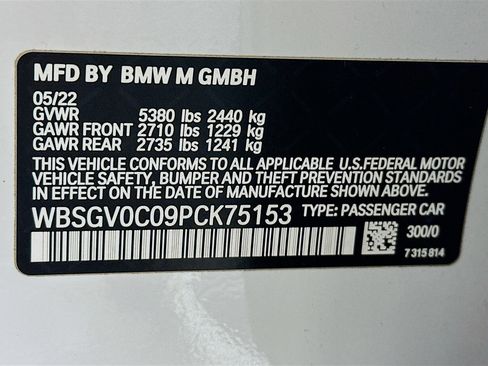 Used 2023 BMW M8 Gran Coupe xDrive Competition w/ Driving Assistance Package image 36