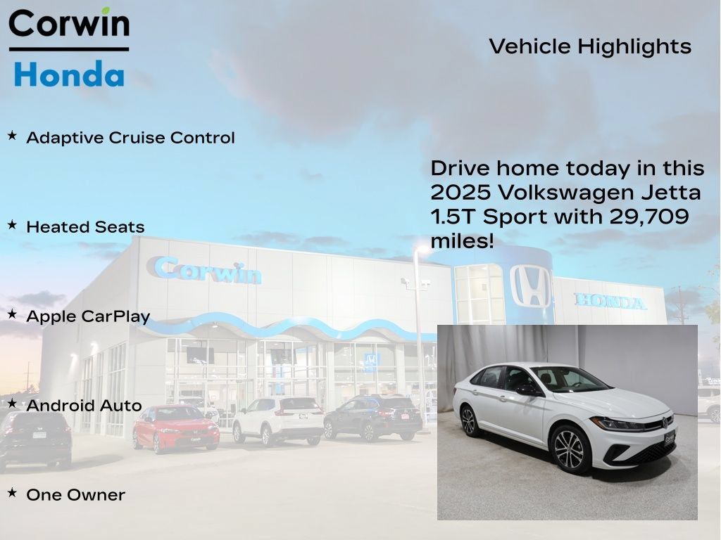 Used 2025 Volkswagen Jetta Sport FWD image 6