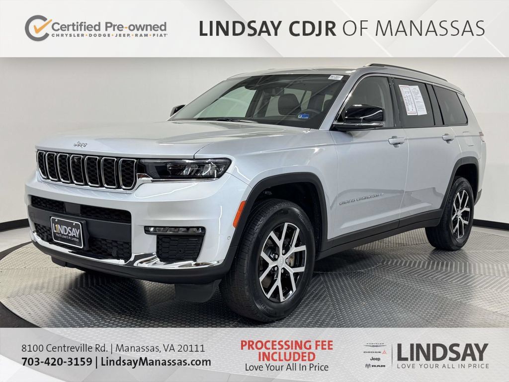 Certified 2023 Jeep Grand Cherokee L Limited w/ Luxury Tech Group II AWD/4WD image 5