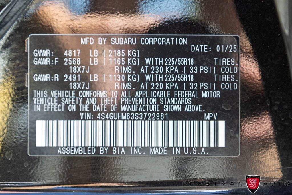 Used 2025 Subaru Crosstrek 2.5i Limited w/ Popular Package #3A AWD/4WD image 42