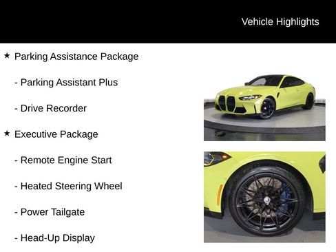 Used 2022 BMW M4 xDrive Competition w/ Executive Package AWD/4WD image 7
