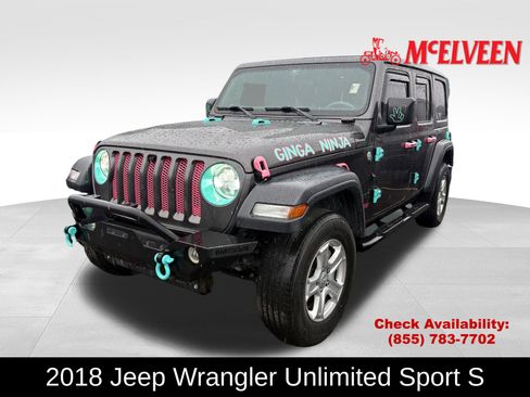 Used 2018 Jeep Wrangler Unlimited Sport S image 1