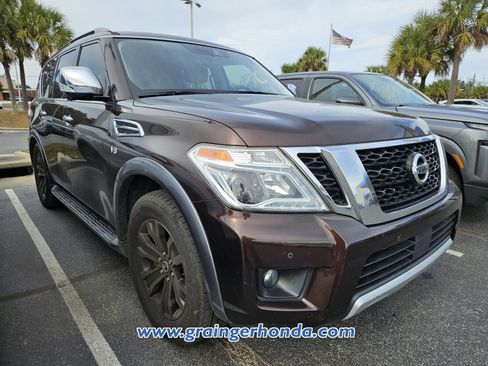 Used 2018 Nissan Armada Platinum w/ Captain Seat Package image 5