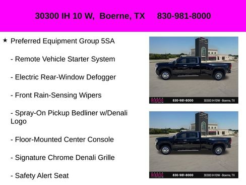 Used 2024 GMC Sierra 3500 Denali w/ Denali Reserve Package AWD/4WD image 17