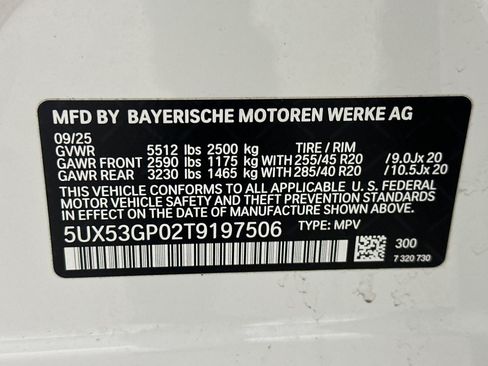 Used 2026 BMW X3 xDrive30i w/ Convenience Package AWD/4WD image 26