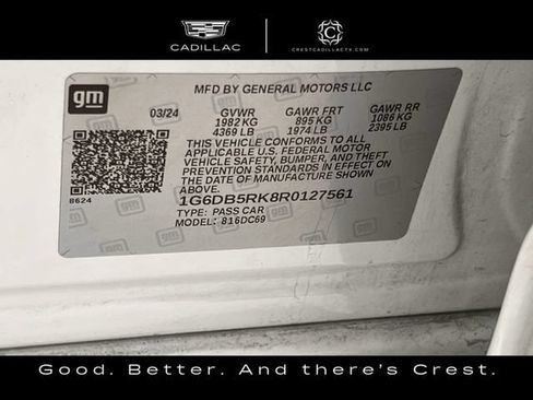 Certified 2024 Cadillac CT4 Premium Luxury w/ Climate Package RWD image 34