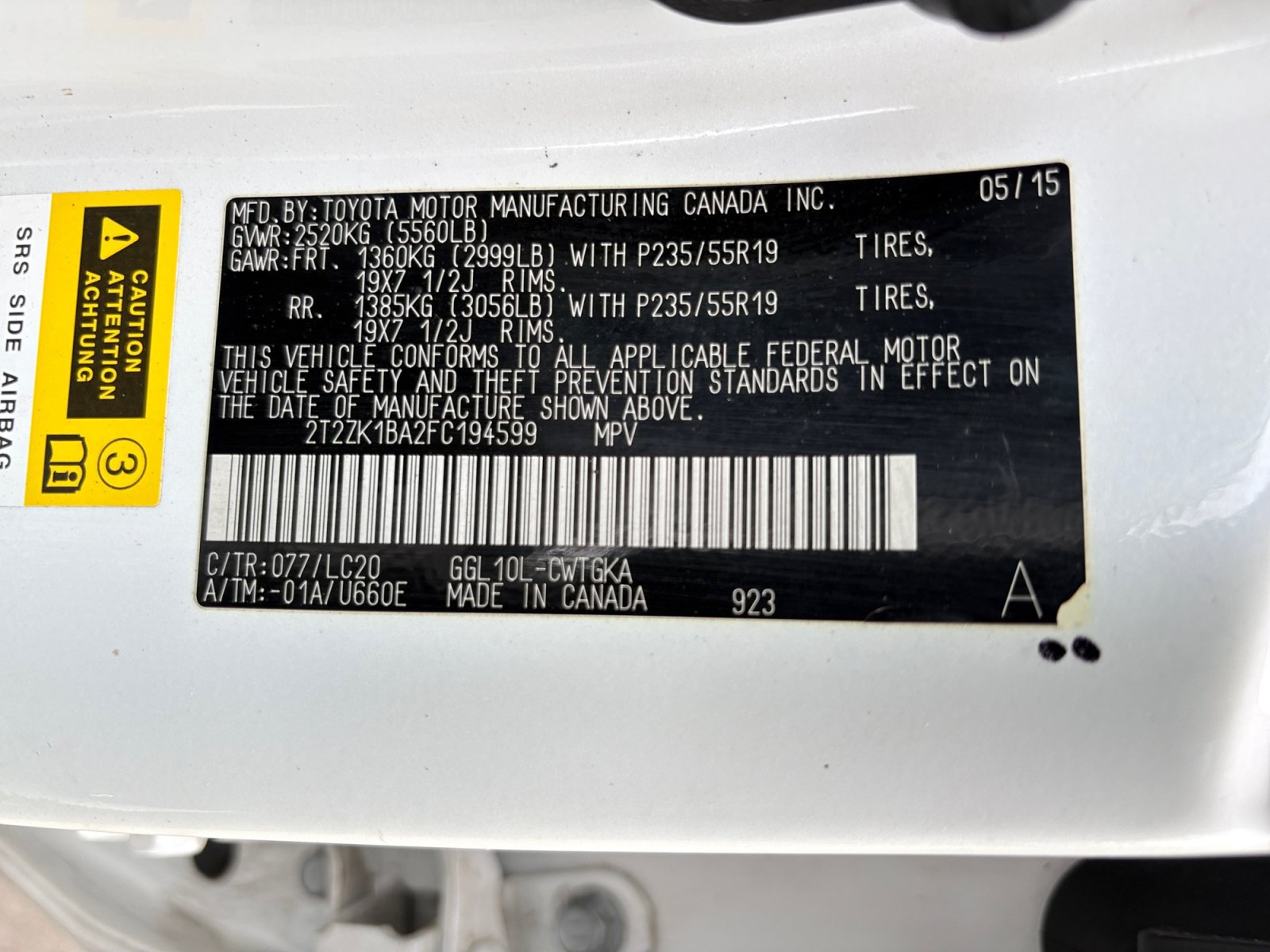 Used 2015 Lexus RX 350 FWD image 24