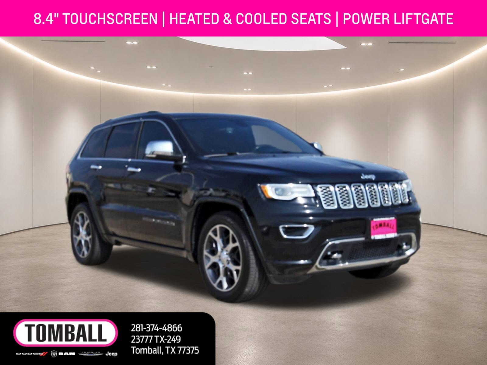Used 2019 Jeep Grand Cherokee Overland RWD image 1