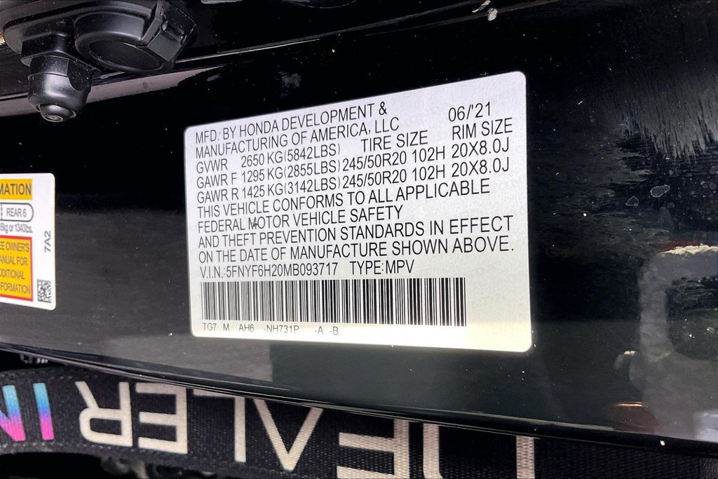 Used 2021 Honda Pilot Special Edition image 40
