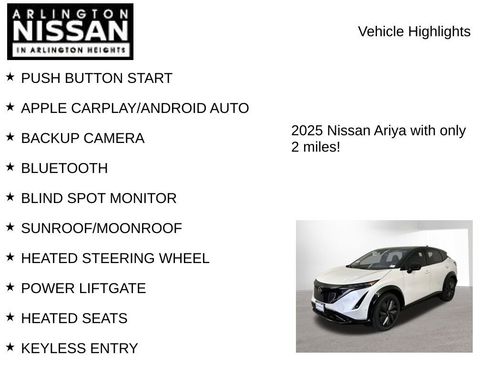 New 2025 Nissan Ariya Platinum image 8