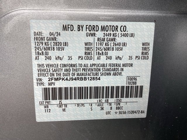 Used 2024 Ford Edge SEL w/ Convenience Package AWD/4WD image 37