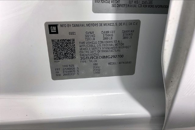 Used 2021 GMC Sierra 1500 Elevation AWD/4WD image 16