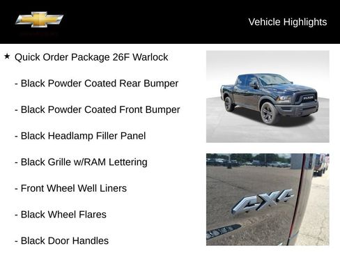 Used 2021 RAM 1500 Warlock AWD/4WD image 19