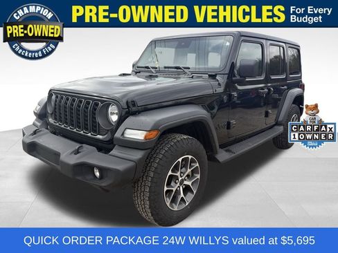 Used 2020 Jeep Wrangler Unlimited Sport image 1
