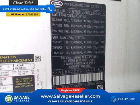 Used 2020 Land Rover Discovery SE image 17