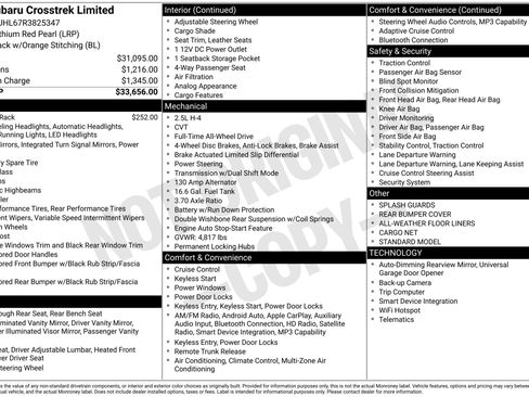 Used 2024 Subaru Crosstrek 2.5i Limited image 45