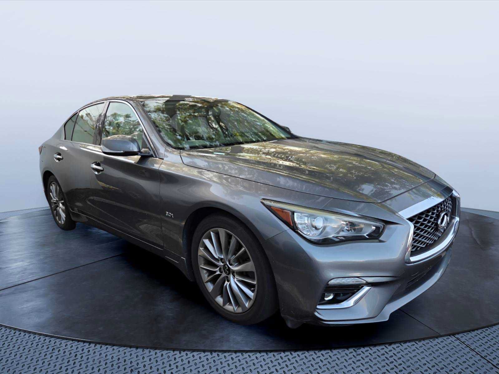 Used 2020 INFINITI Q50 Luxe w/ All Weather Package AWD/4WD image 1