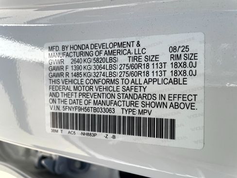 Certified 2026 Honda Passport TrailSport image 21