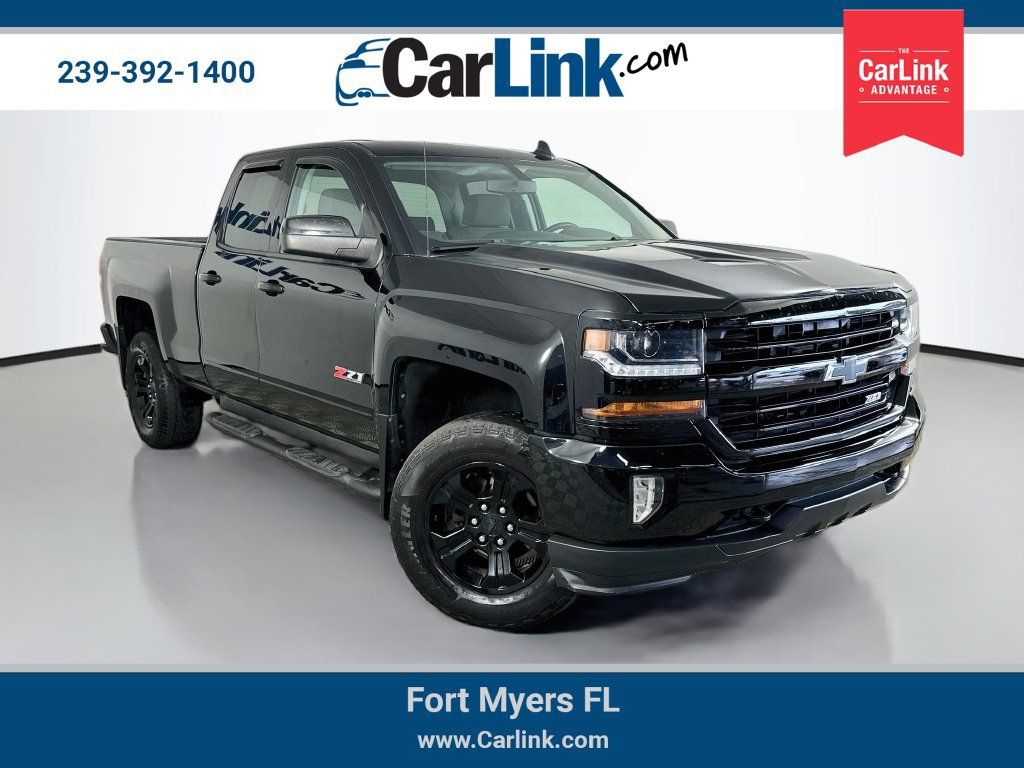 Used 2017 Chevrolet Silverado 1500 LT w/ Midnight Edition AWD/4WD image 1