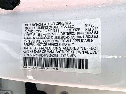 Used 2023 Honda Passport EX-L image 33