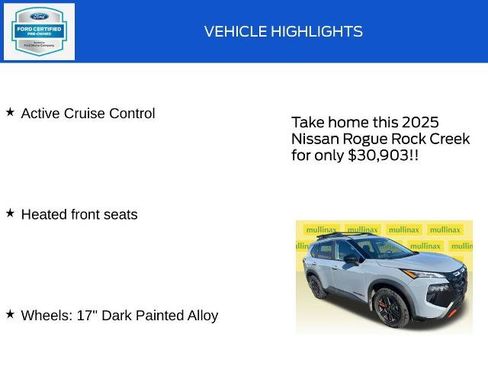 Used 2025 Nissan Rogue SV AWD/4WD image 19