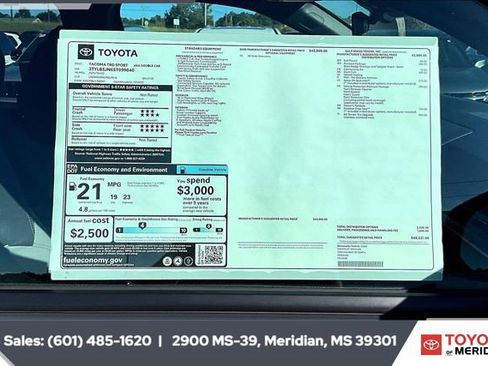 New 2025 Toyota Tacoma TRD Sport image 12