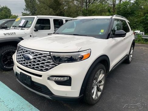 Used 2021 Ford Explorer Platinum w/ Equipment Group 601A AWD/4WD image 1
