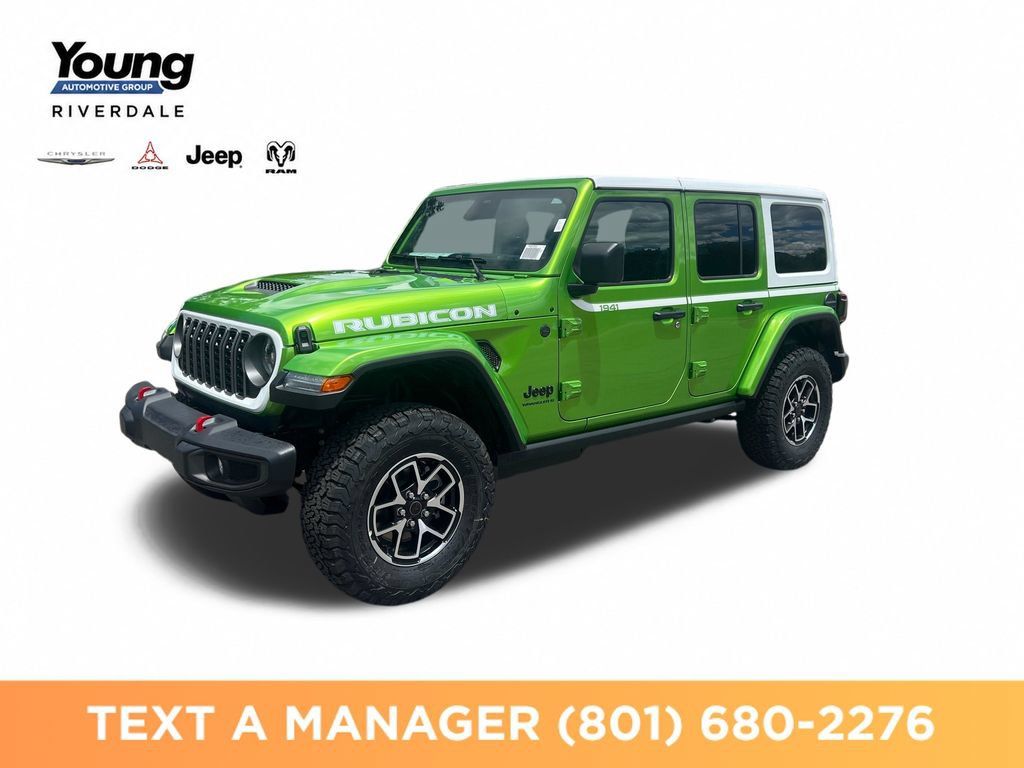 New 2026 Jeep Wrangler Unlimited Rubicon w/ Whitecap Package AWD/4WD 360° Tour