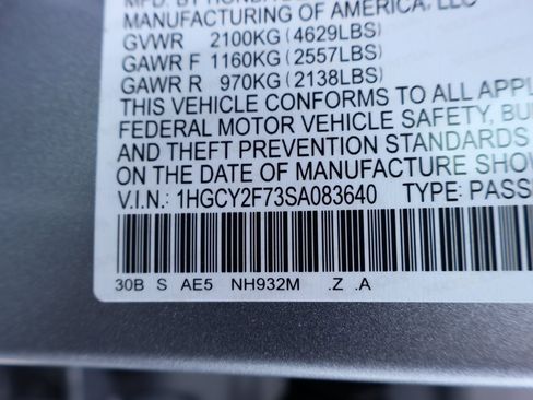 New 2025 Honda Accord Sport image 33