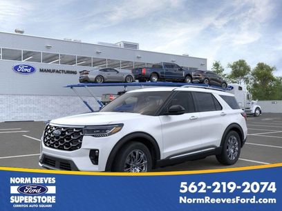 New 2025 Ford Explorer Platinum