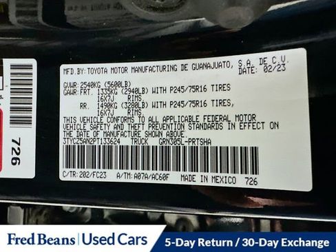 Used 2023 Toyota Tacoma SR5 AWD/4WD image 19