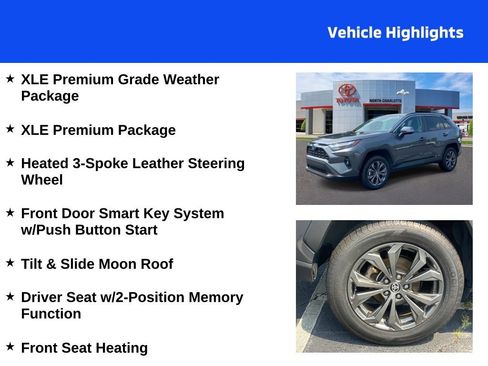 Used 2023 Toyota RAV4 XLE Premium AWD/4WD image 4
