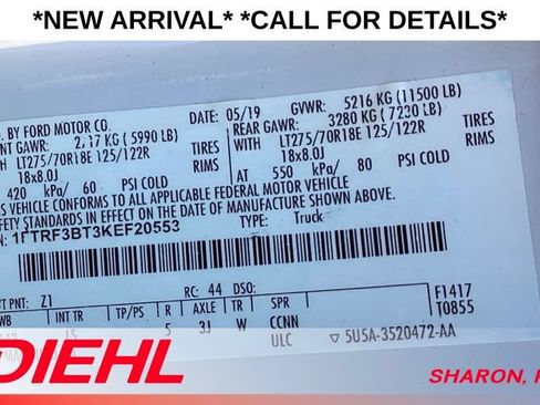 Used 2019 Ford F350 XL w/ XL Value Package AWD/4WD image 19