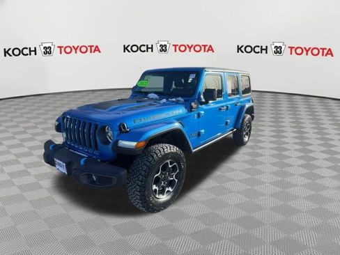 Used 2022 Jeep Wrangler Unlimited Rubicon 4xe w/ Cold Weather Group image 8