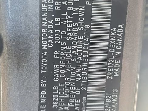 Used 2018 Toyota Corolla LE image 13